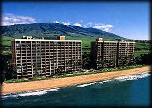 Mahana Surf on the beach at Kaanapali